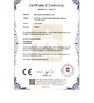 Chiny Wuxi Gausst Technology Co., Ltd. Certyfikaty